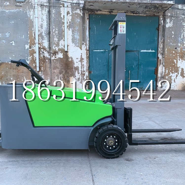 武功县小型电动叉车1吨2吨步行站驾式电瓶堆高充电装卸车液压升降车铲车